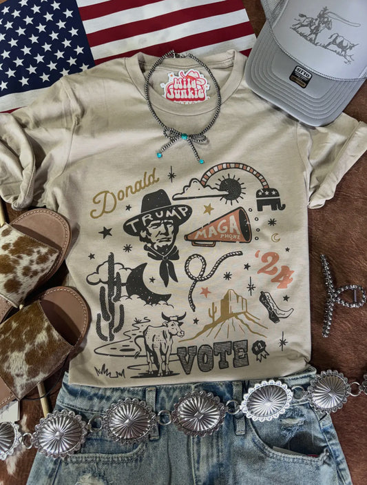 Wild West Trump Tee