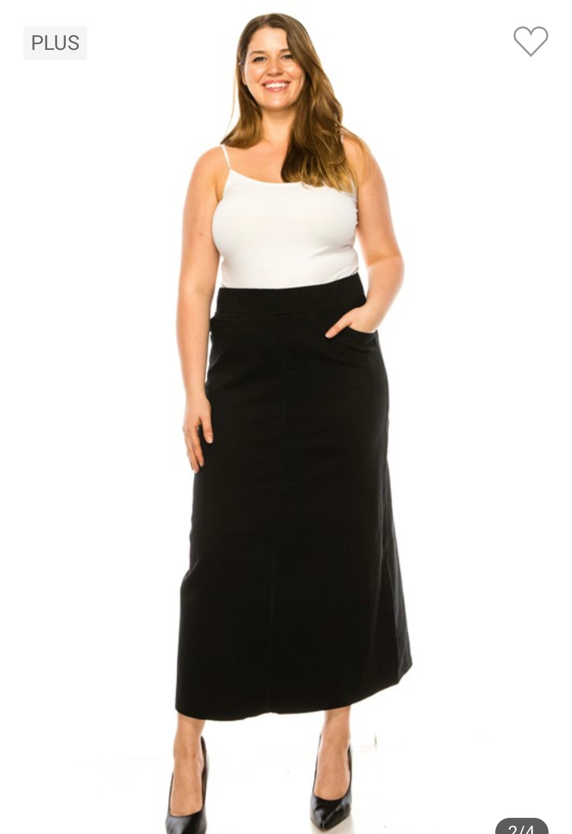 Black Be-Girl Long Skirt