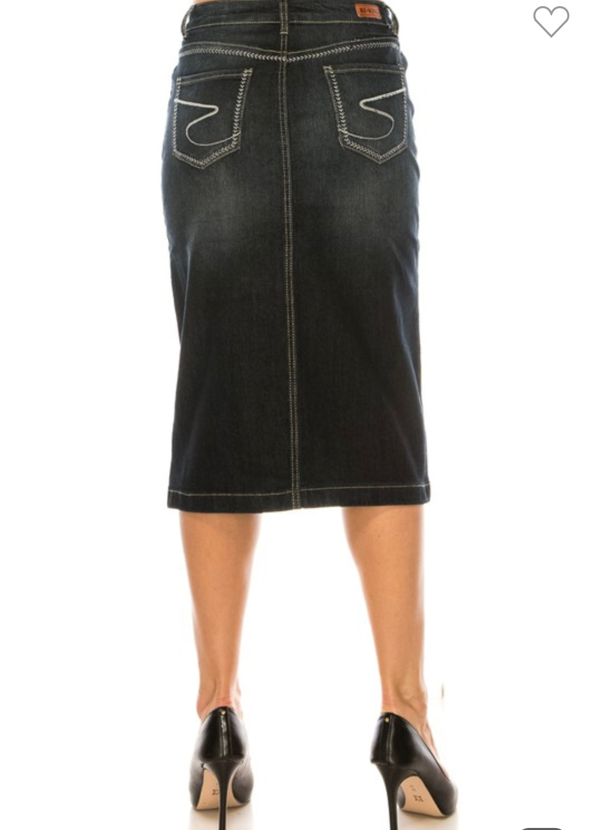 Be-Girl Black Wash Skirt