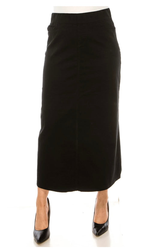 Black Be-Girl Long Skirt