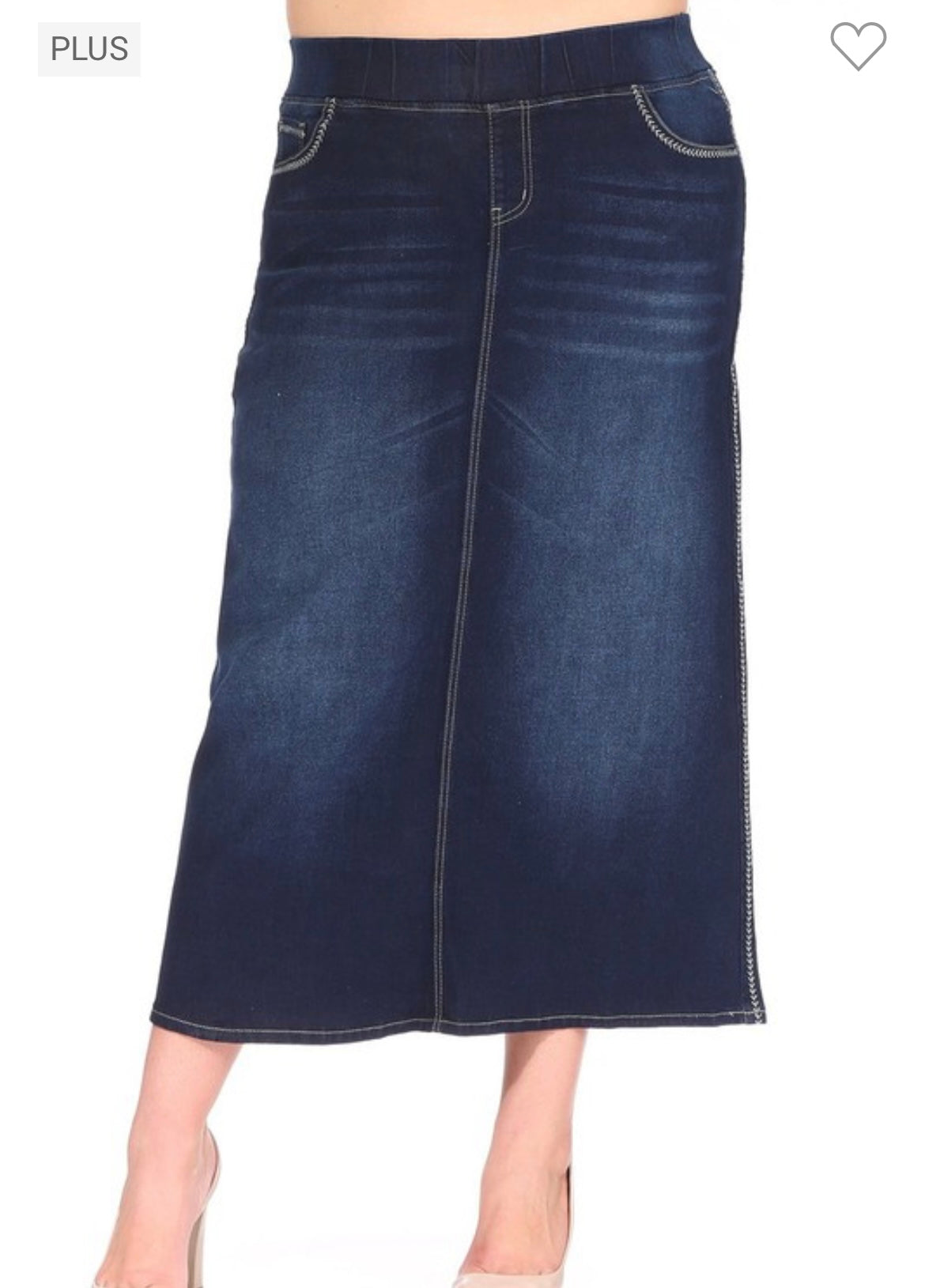 Be -Girl Long wash Skirt