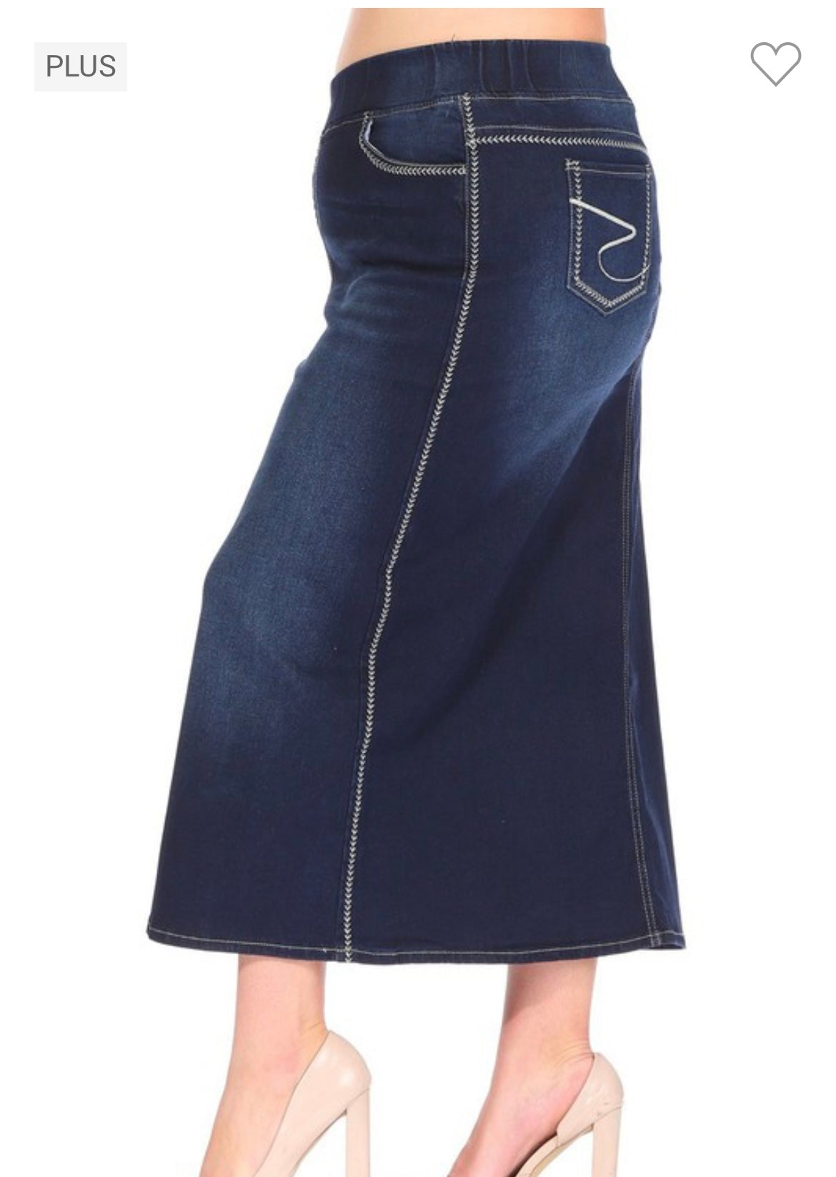 Be -Girl Long wash Skirt