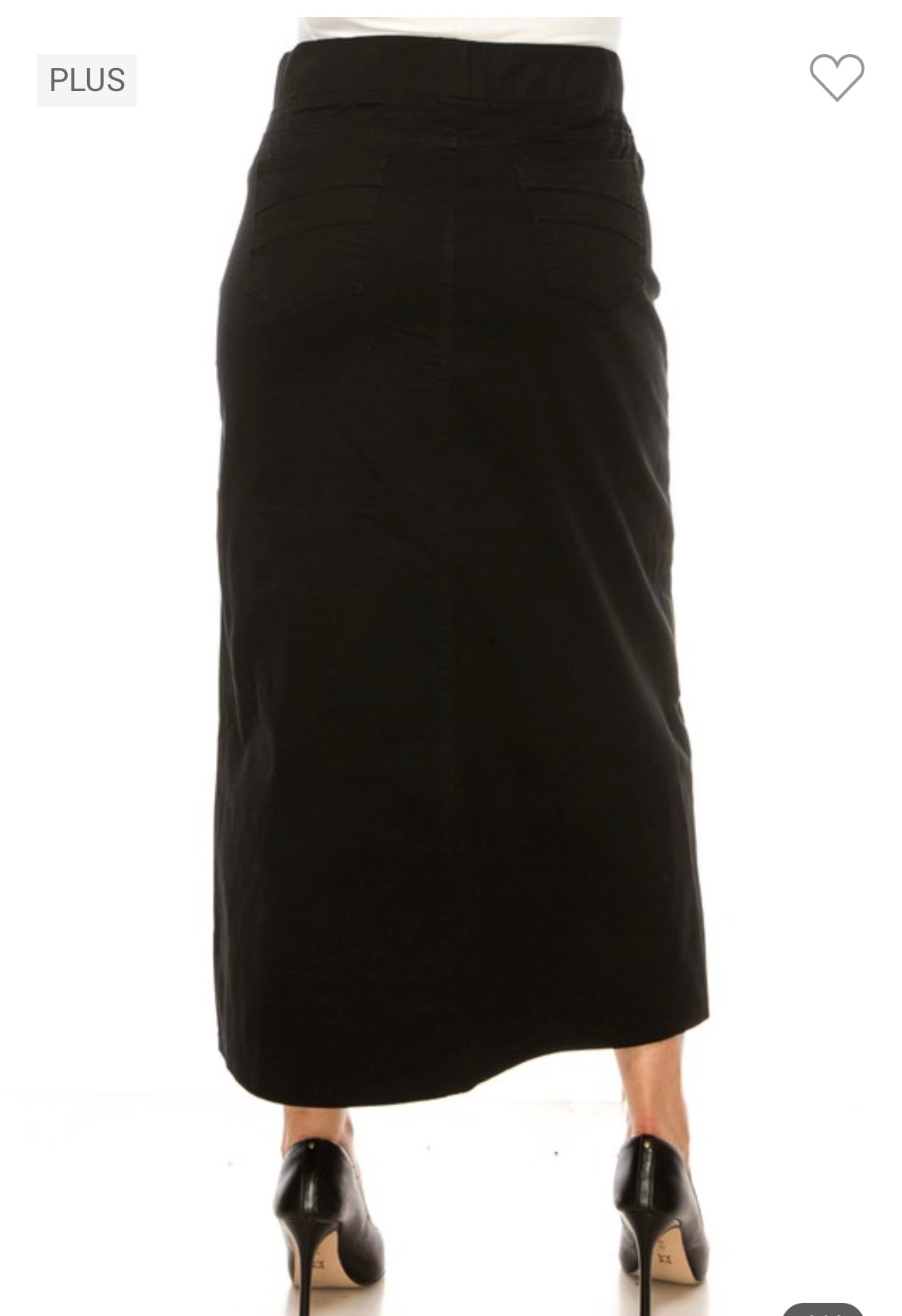 Black Be-Girl Long Skirt